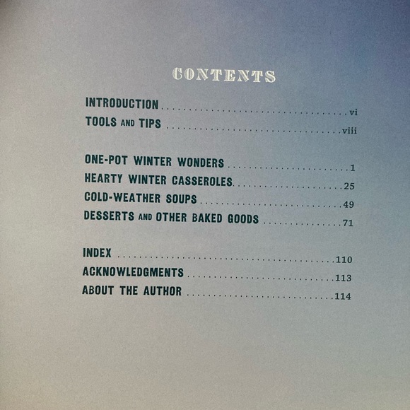 The Winter Table by Lisa Lemke / rustic cookbook - Picture 3 of 7